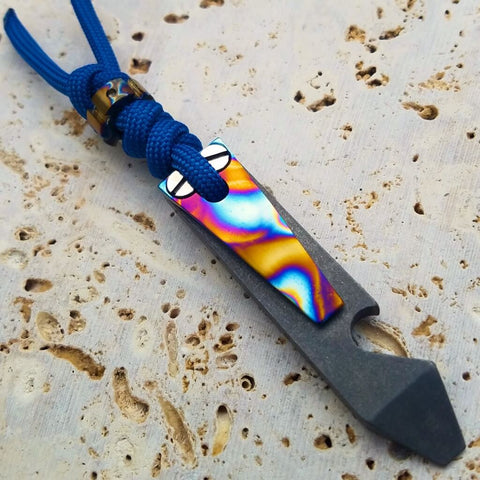 titanium pry bar bottle opener