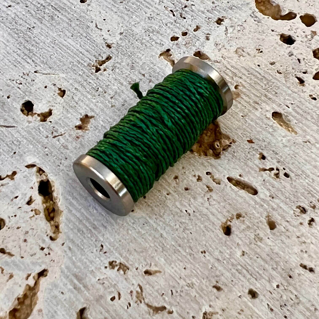 titanium thread bobbin spool with spectra line