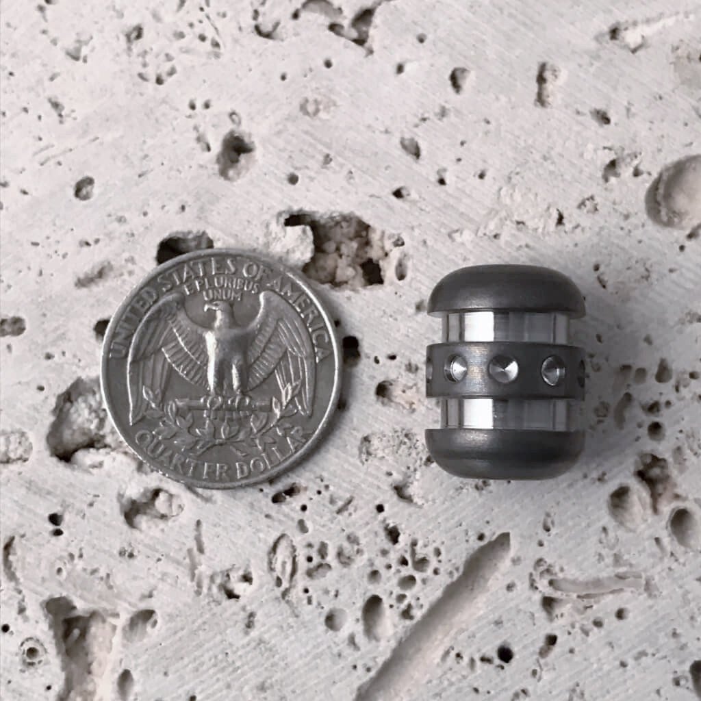 Titanium Droid Lanyard Beads - Ti Survival