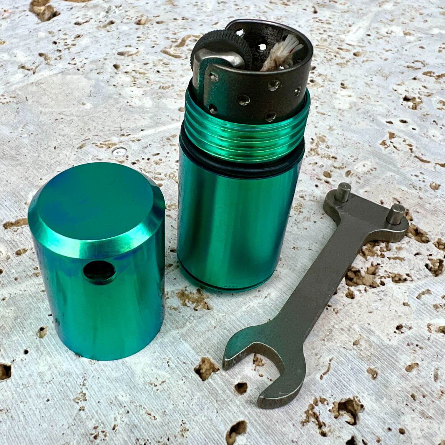 Titanium Fire Piston - Ti Survival