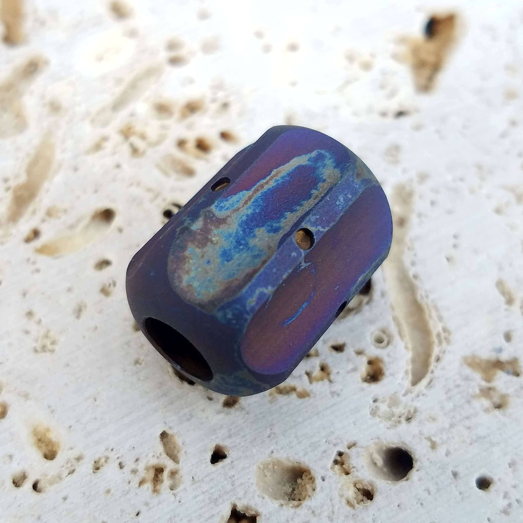 Titanium Hex Lanyard Beads - Ti Survival