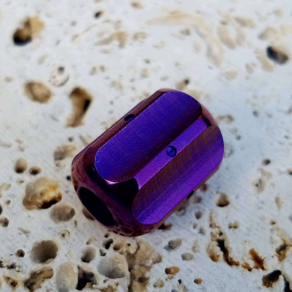 Titanium Hex Lanyard Beads - Ti Survival