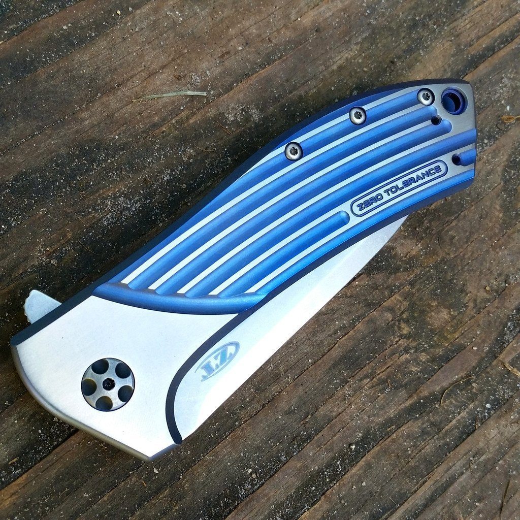 Titanium Knife Anodizing Services - Ti Survival