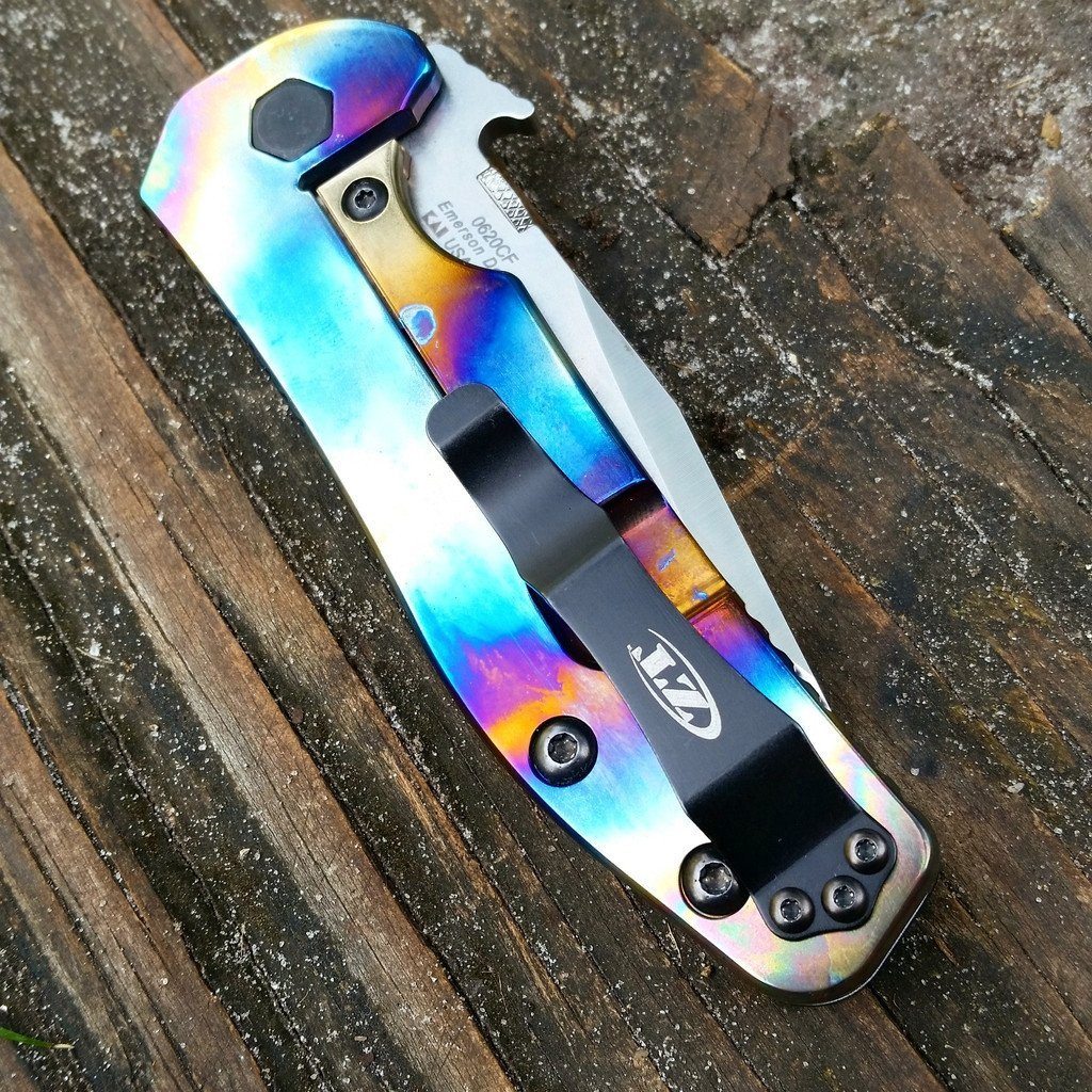 Titanium Knife Anodizing Services - Ti Survival