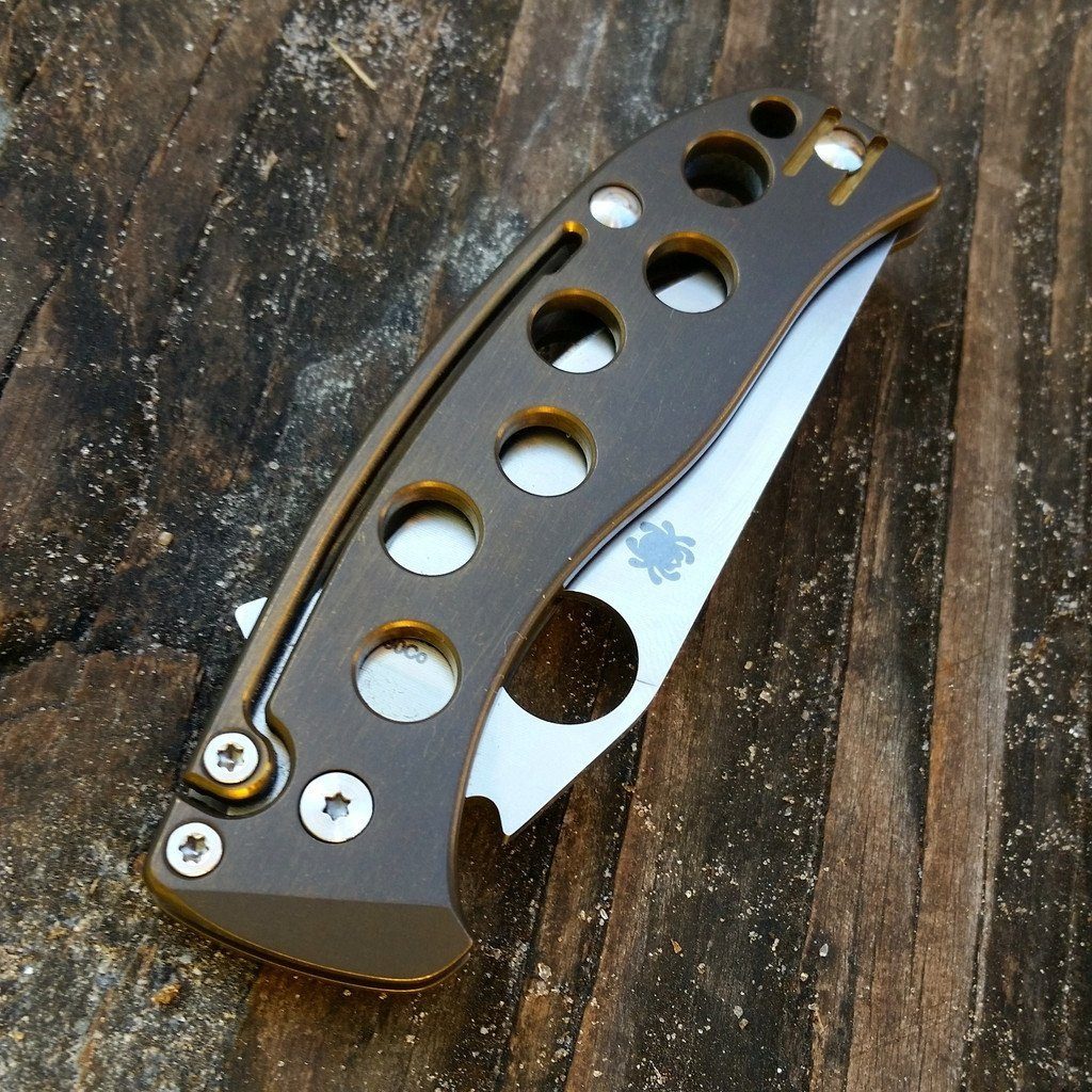 Titanium Knife Anodizing Services - Ti Survival