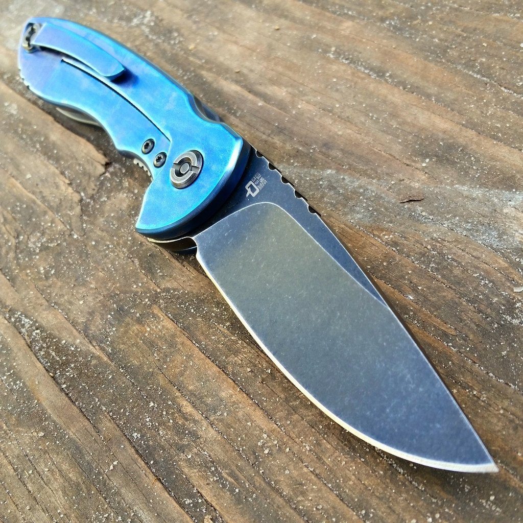 Titanium Knife Anodizing Services - Ti Survival