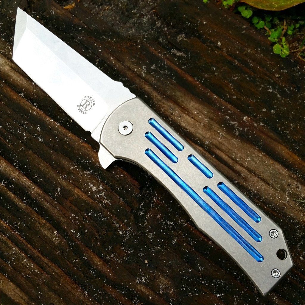 Titanium Knife Anodizing Services - Ti Survival