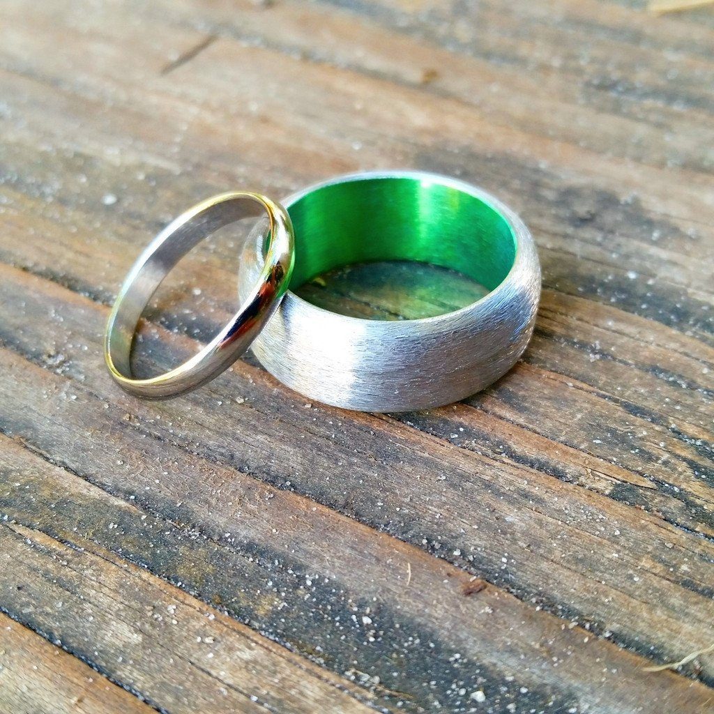 Titanium Wedding Bands - Ti Survival
