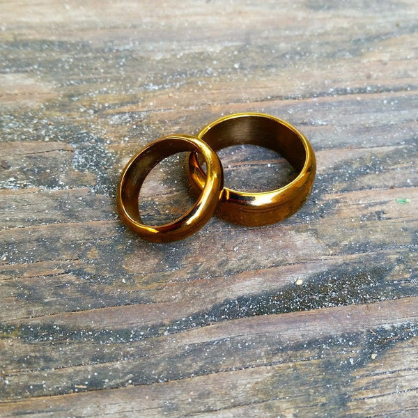 Titanium Wedding Bands - Ti Survival