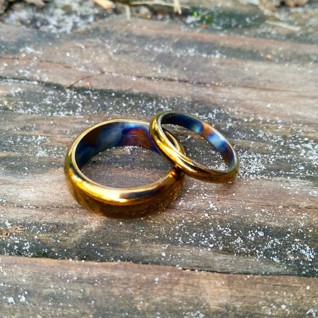Titanium Wedding Bands - Ti Survival