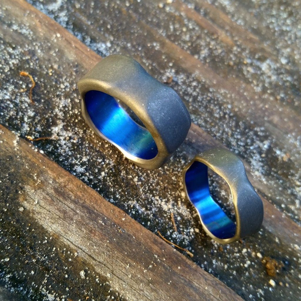 Titanium Wedding Bands - Ti Survival