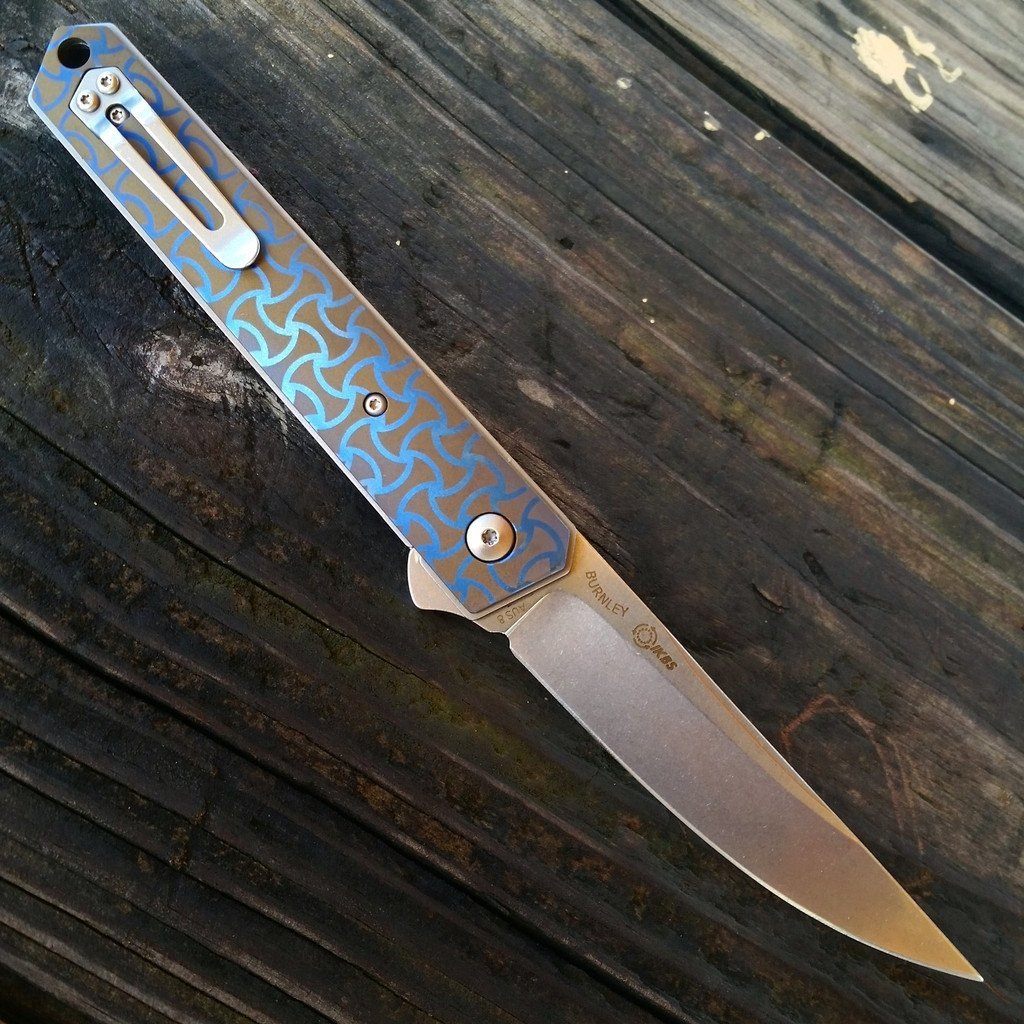 Titanium Knife Anodizing Services - Ti Survival