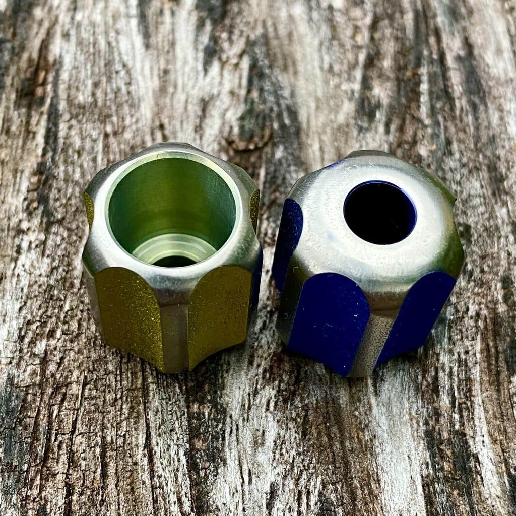 titanium slip bead holes