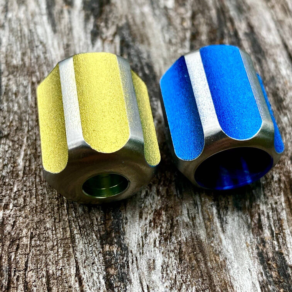 titanium slip bead holes