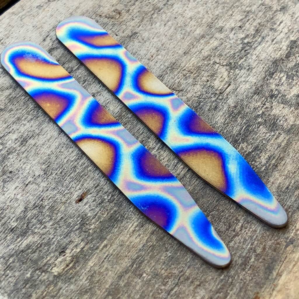 titanium collar stay random anodizing