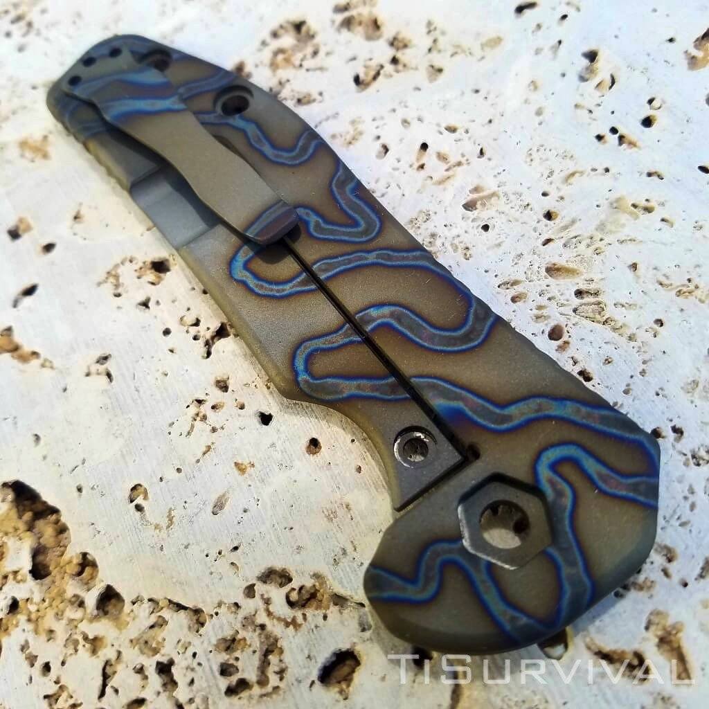 Titanium Knife Anodizing Services - Ti Survival