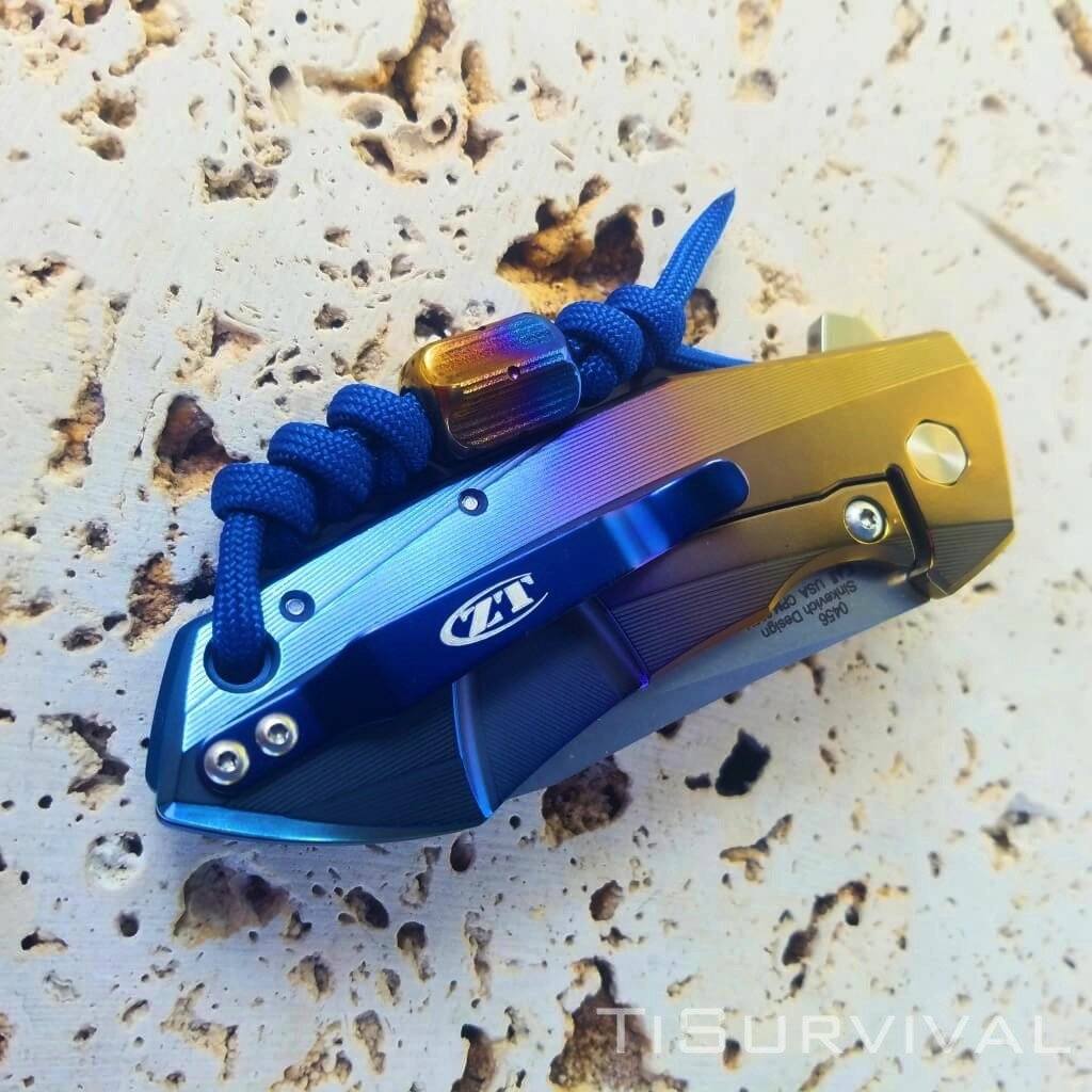 Titanium Knife Anodizing Services - Ti Survival