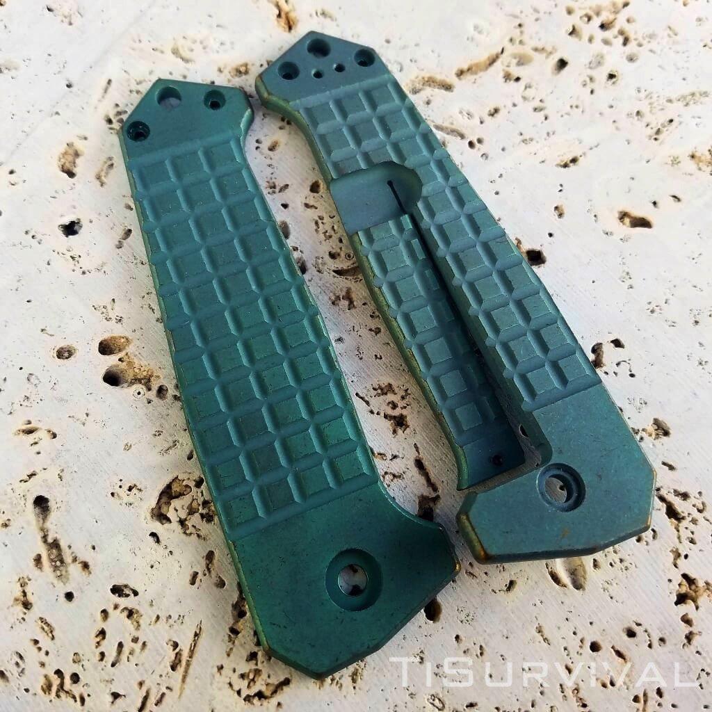 Titanium Knife Anodizing Services - Ti Survival