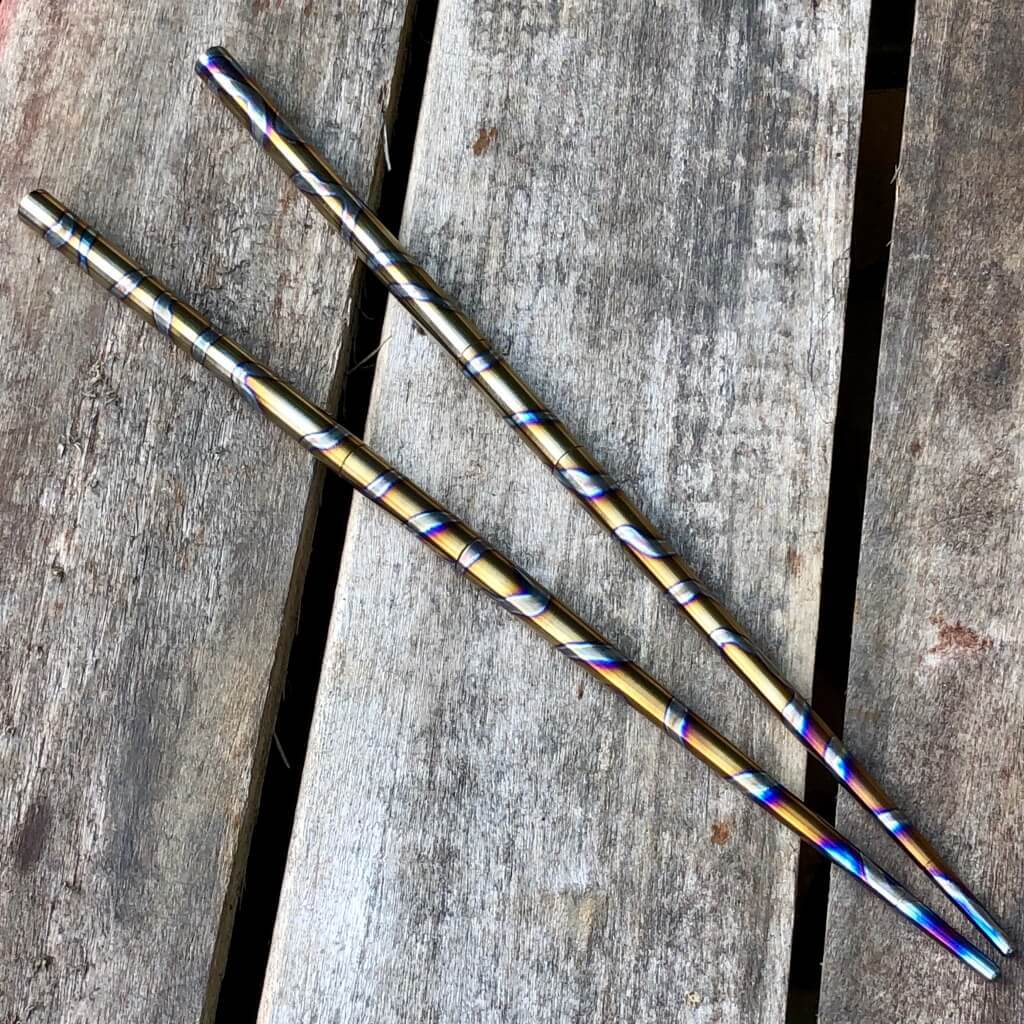 Modular Titanium Chopsticks - Ti Survival