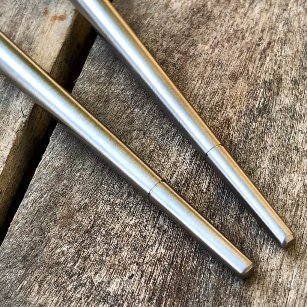 Modular Titanium Chopsticks Plain Finish