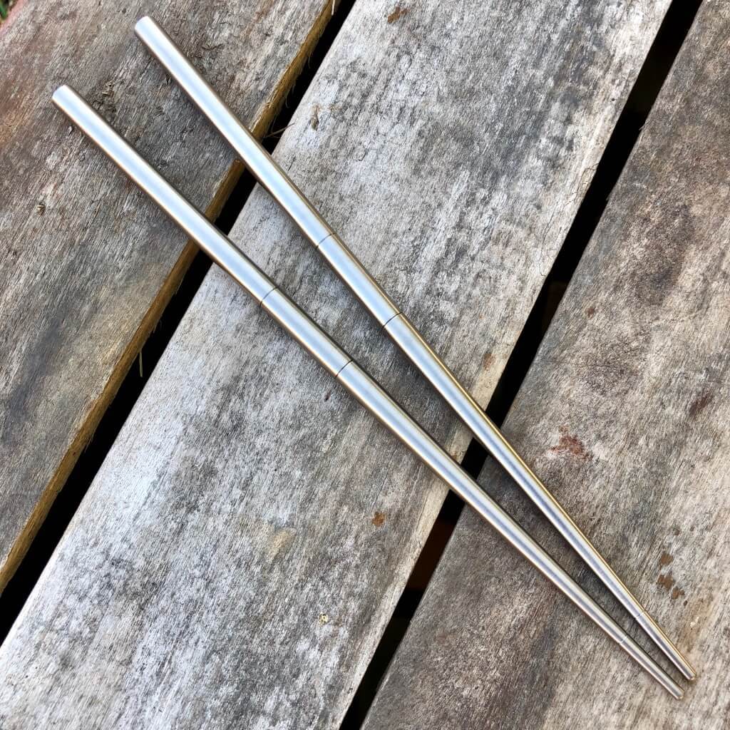 Modular Titanium Chopsticks Plain Finish