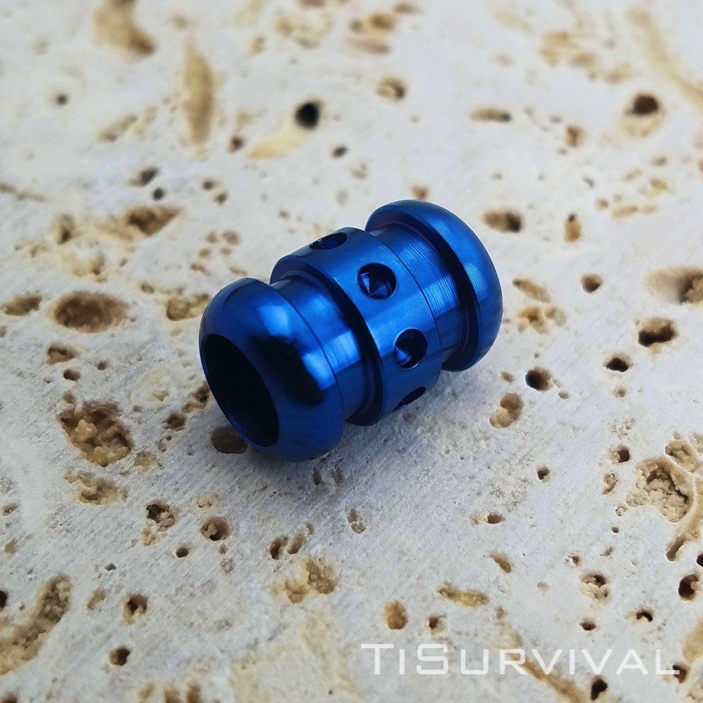 Titanium Droid Lanyard Beads - Ti Survival