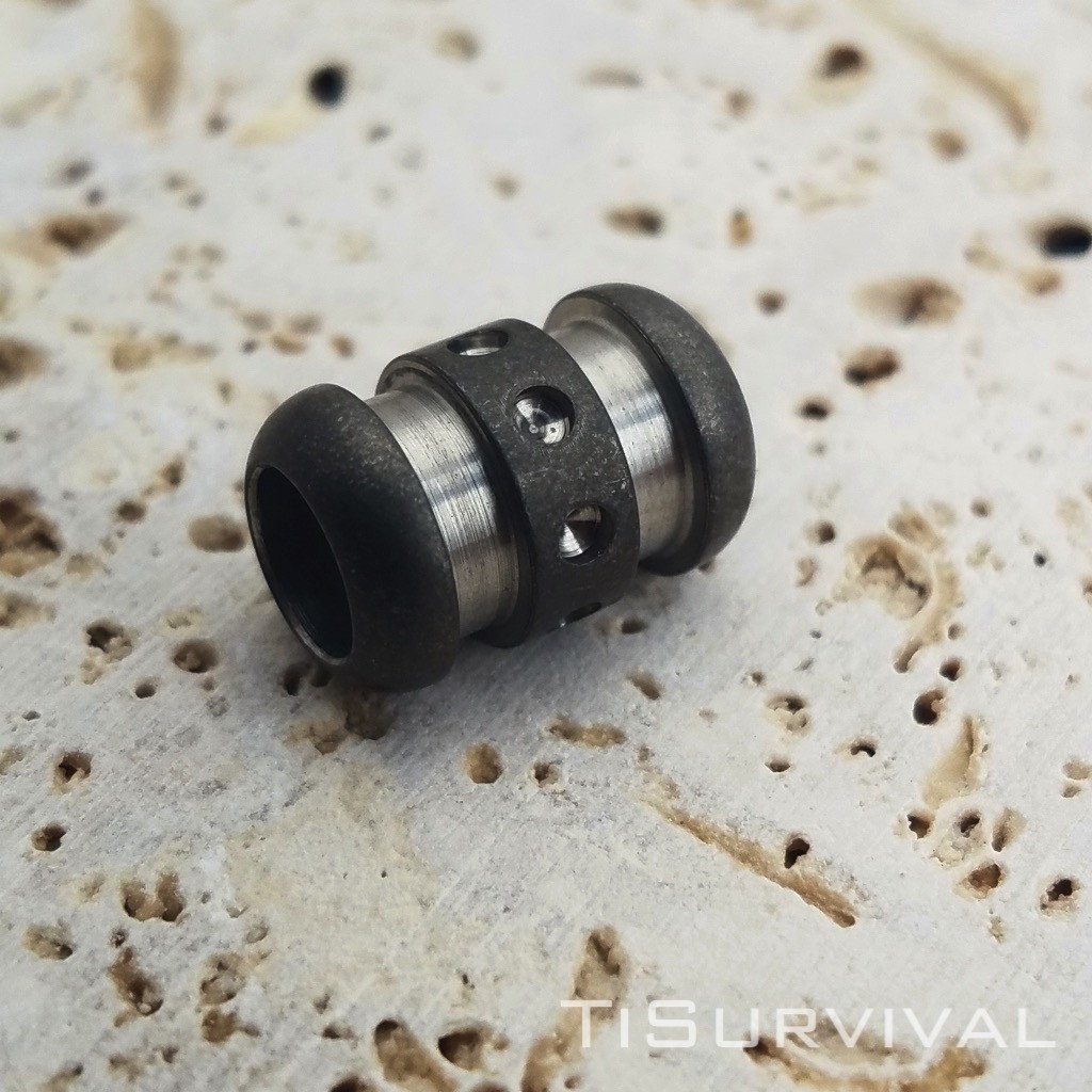Titanium Droid Lanyard Beads - Ti Survival