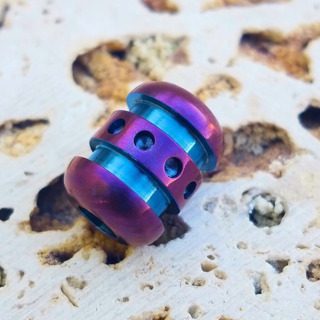 Titanium Droid Lanyard Beads - Ti Survival
