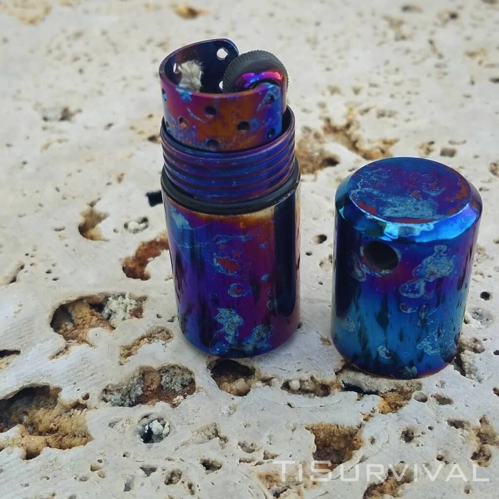 Exo Flame Titanium Lighter - Ti Survival