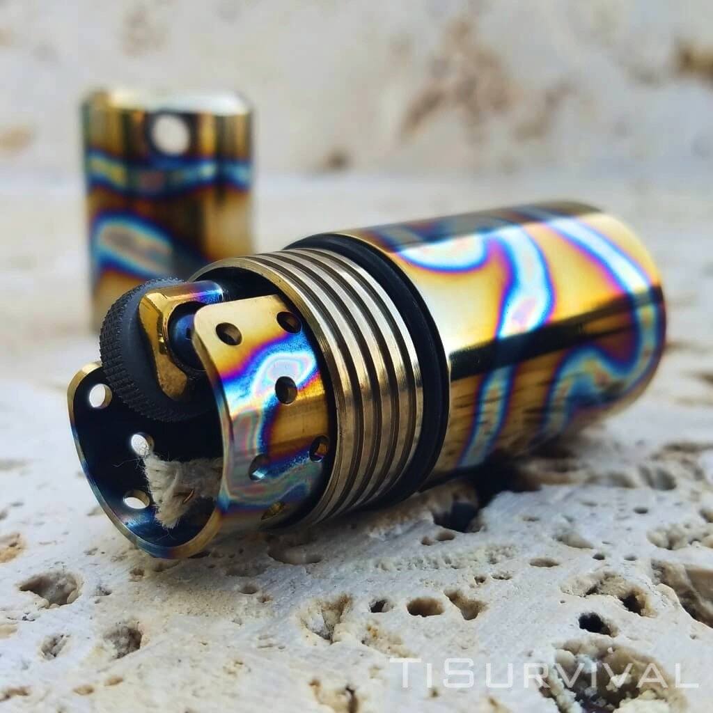 Titanium Fire Piston - Ti Survival