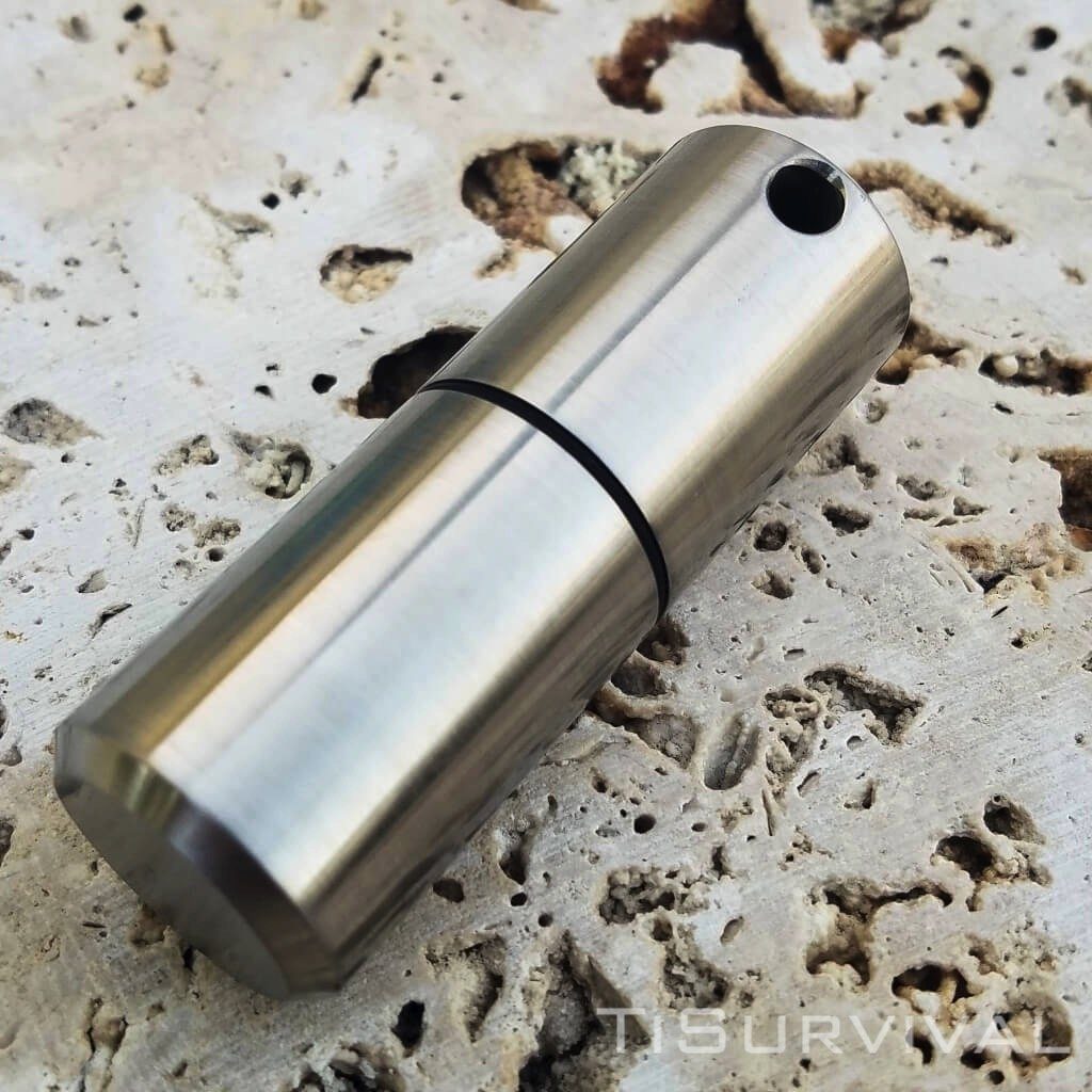 Exo Flame Titanium Lighter - Ti Survival