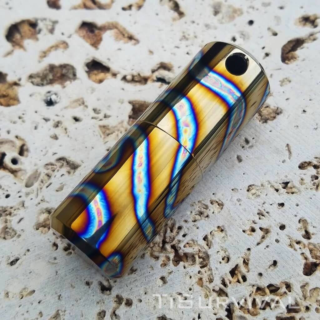 Exo Flame Titanium Lighter - Ti Survival