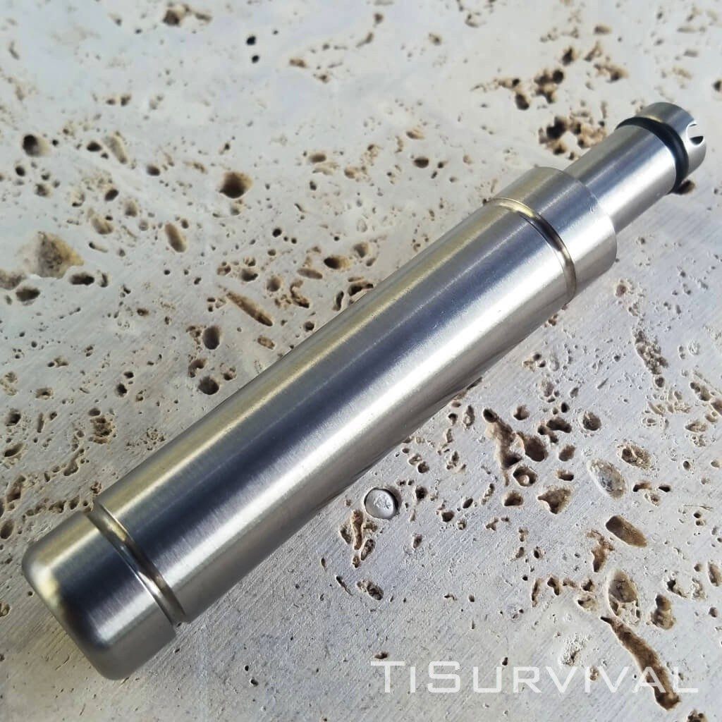 Titanium Fire Piston - Ti Survival