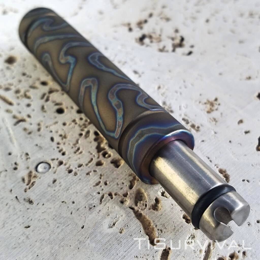 Titanium Fire Piston - Ti Survival