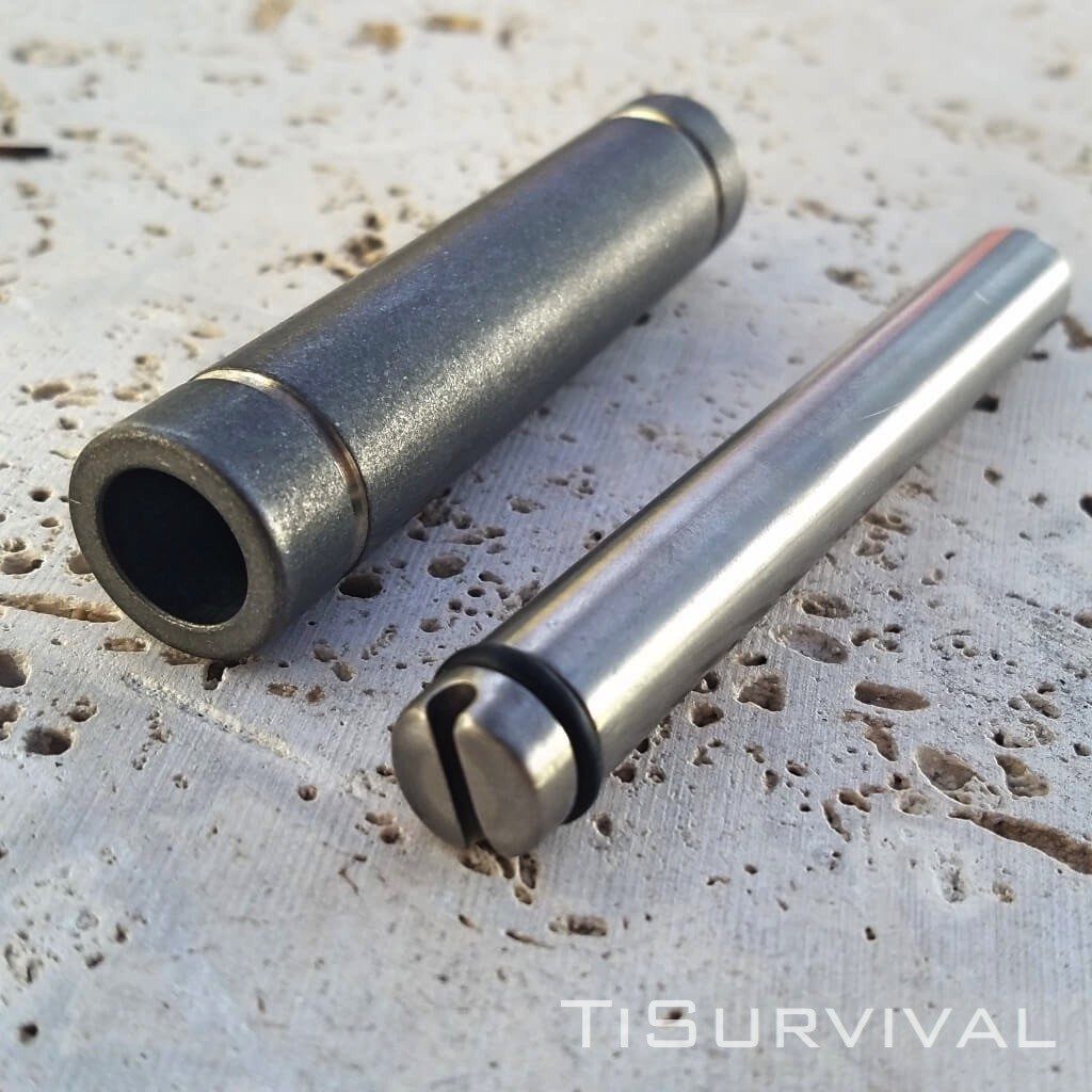 Titanium Fire Piston - Ti Survival