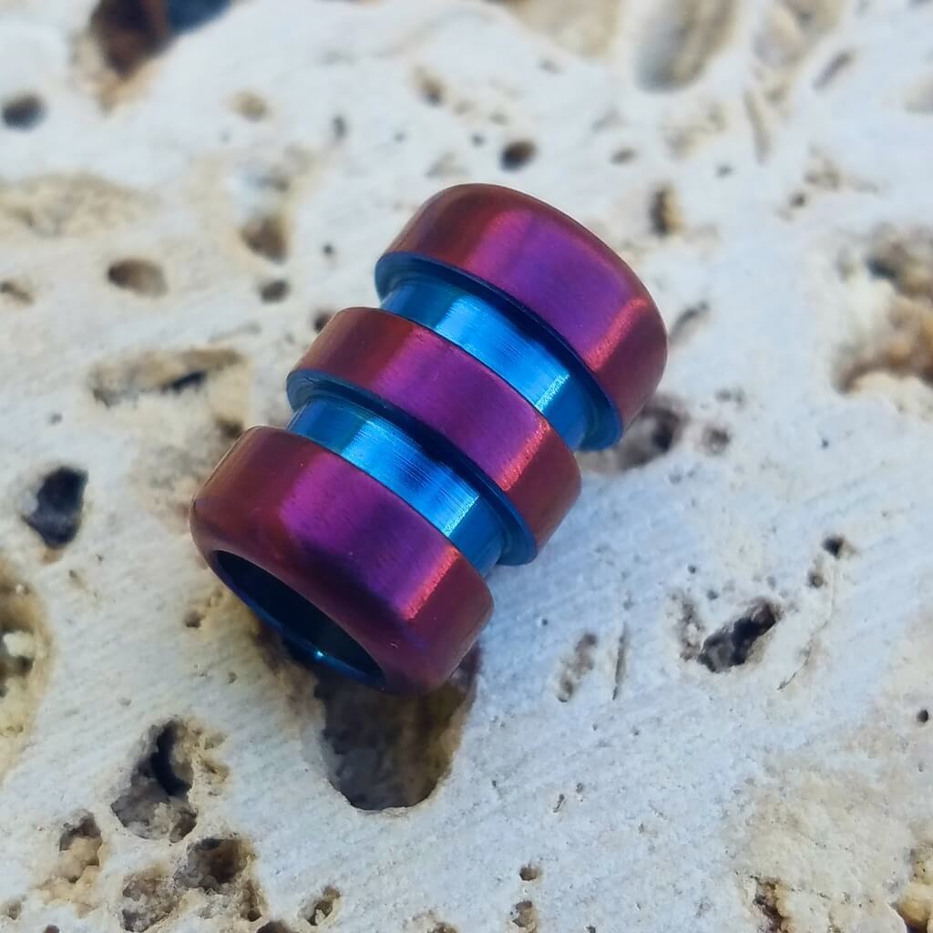 Titanium Lanyard Beads - Ti Survival