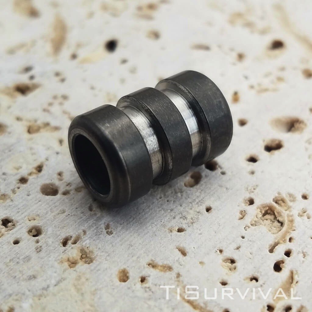 Titanium Lanyard Beads - Ti Survival