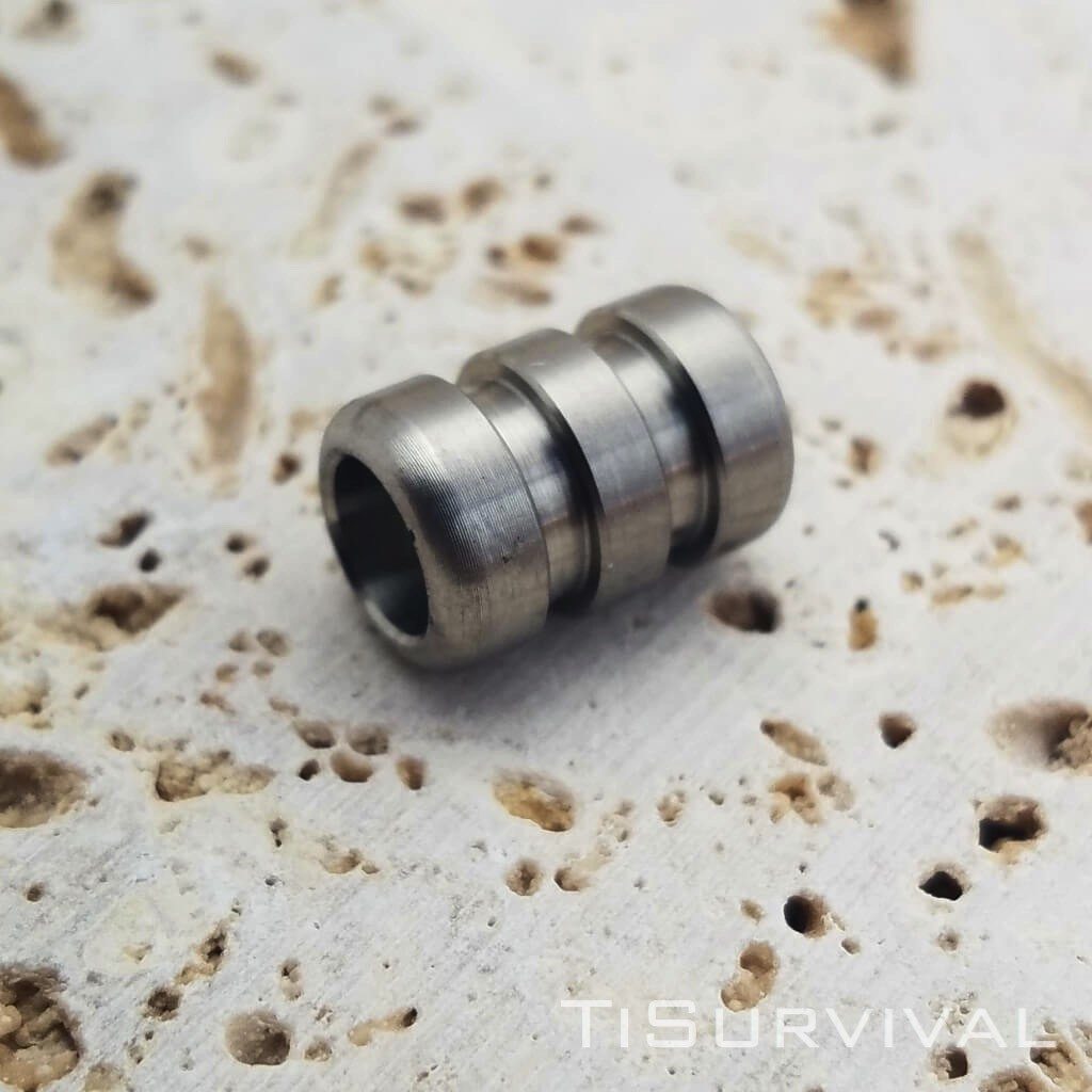Titanium Lanyard Beads - Ti Survival