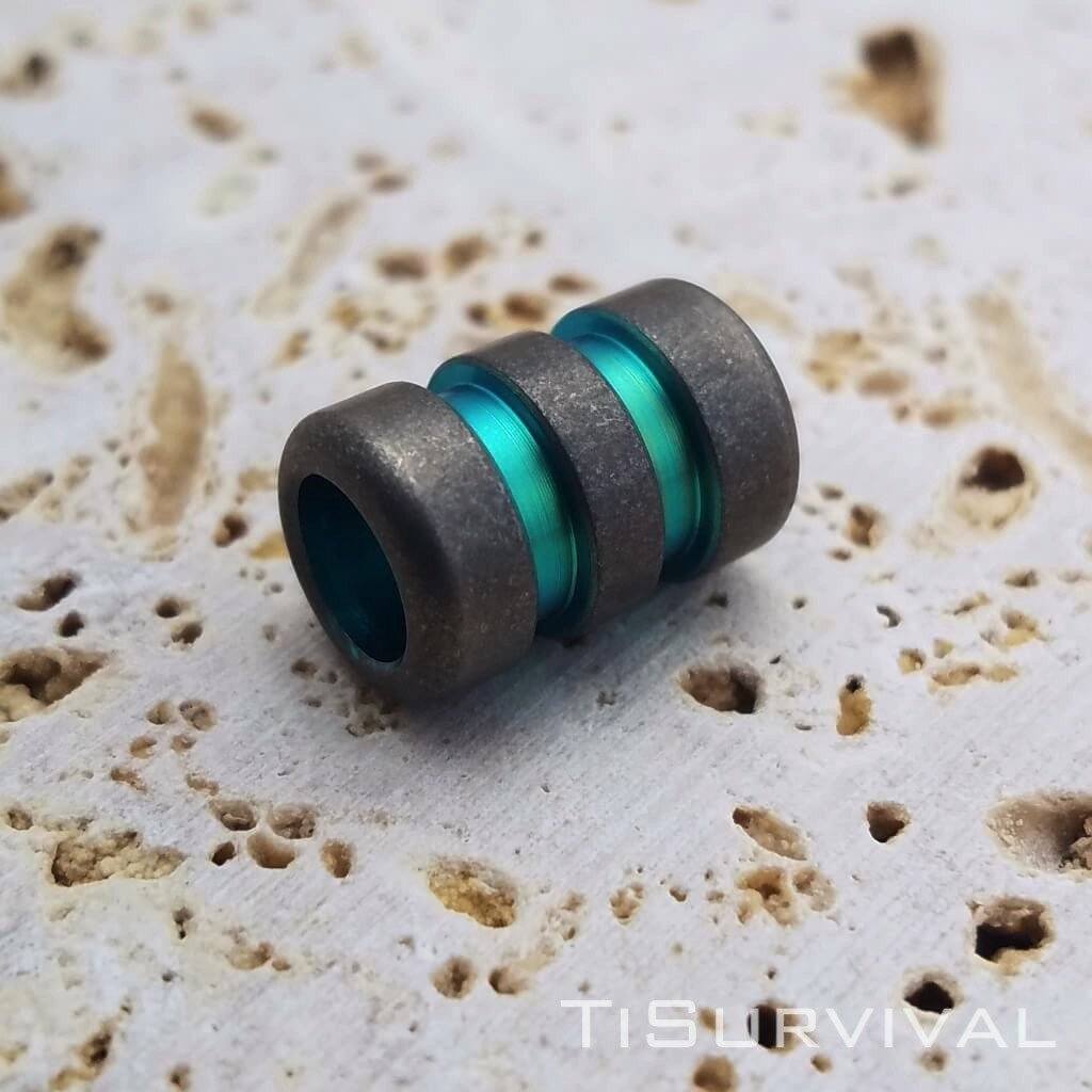 Titanium Lanyard Beads - Ti Survival
