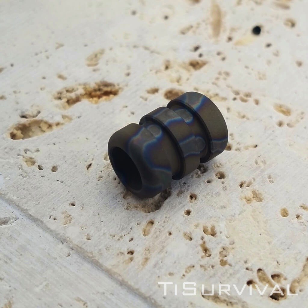 Titanium Lanyard Beads - Ti Survival