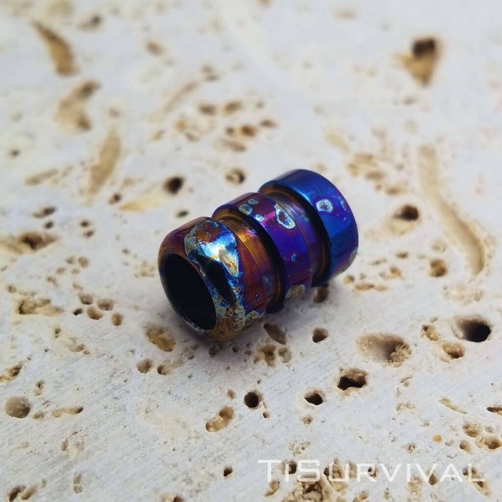 Titanium Lanyard Beads - Ti Survival