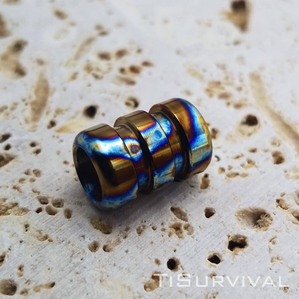 Titanium Lanyard Beads - Ti Survival