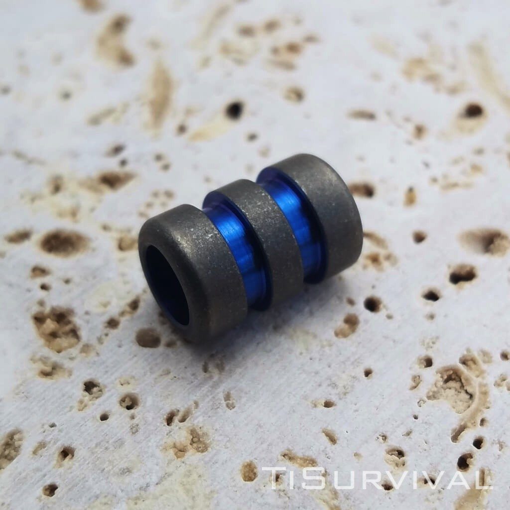 Titanium Lanyard Beads - Ti Survival