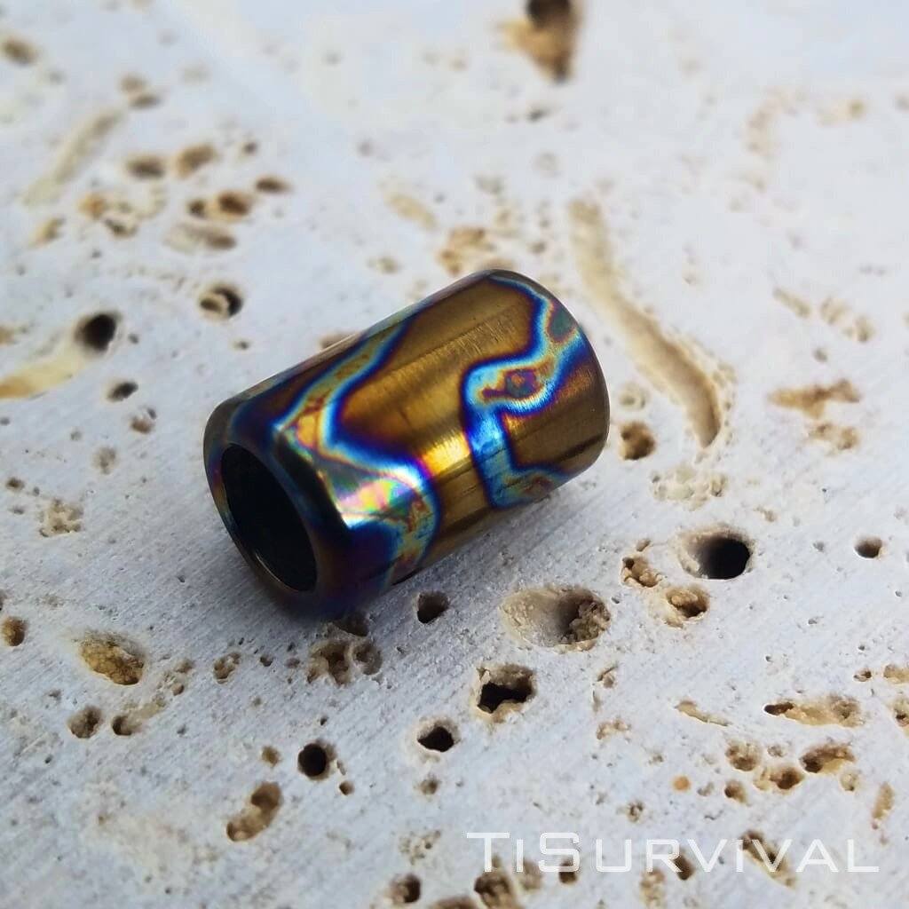 Titanium Lanyard Beads - Ti Survival