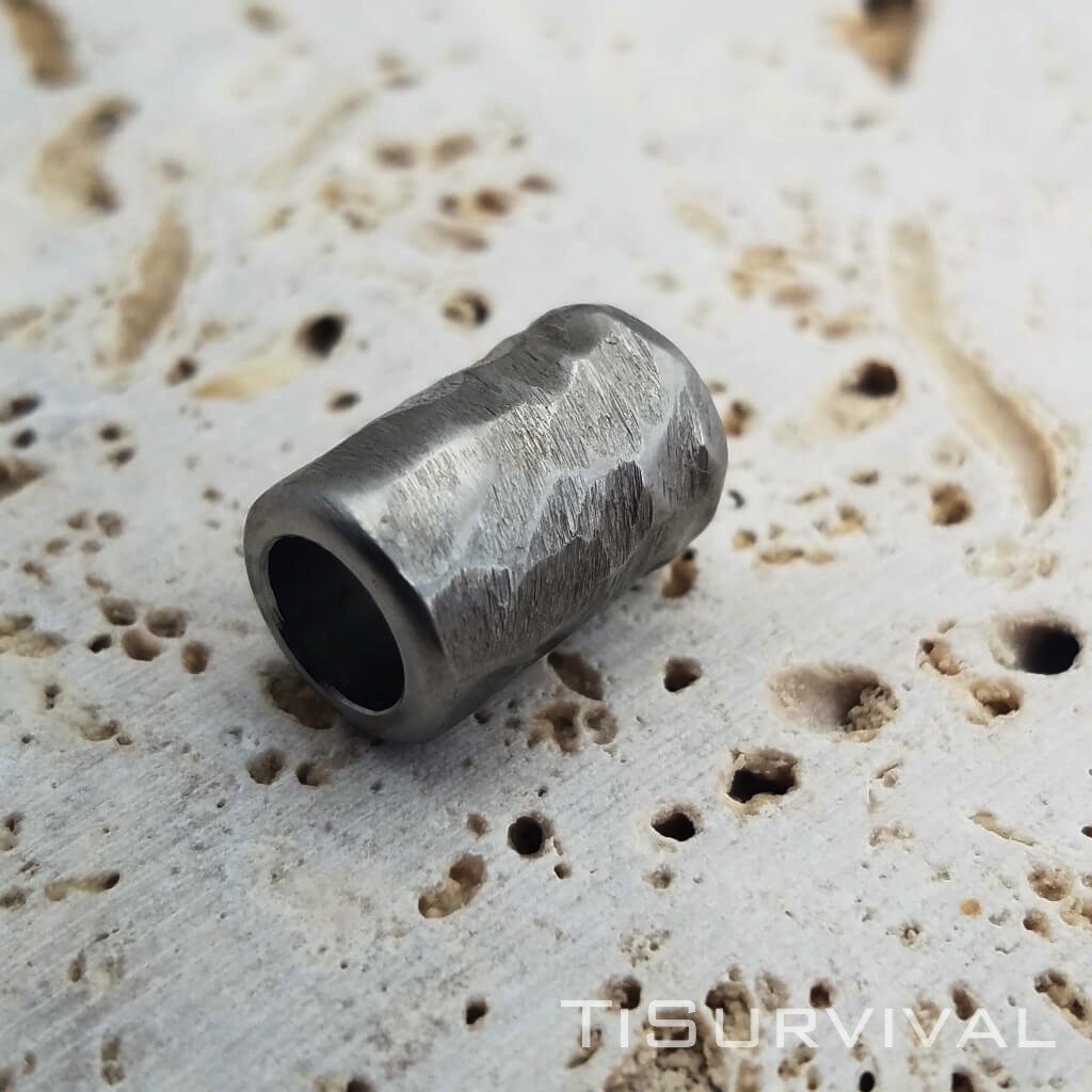 Titanium Lanyard Beads - Ti Survival