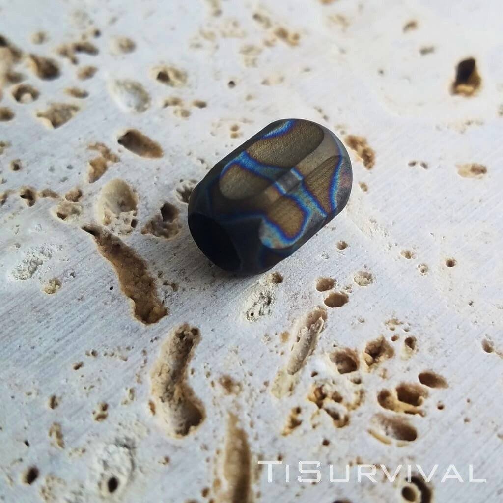 Titanium Hex Lanyard Beads - Ti Survival