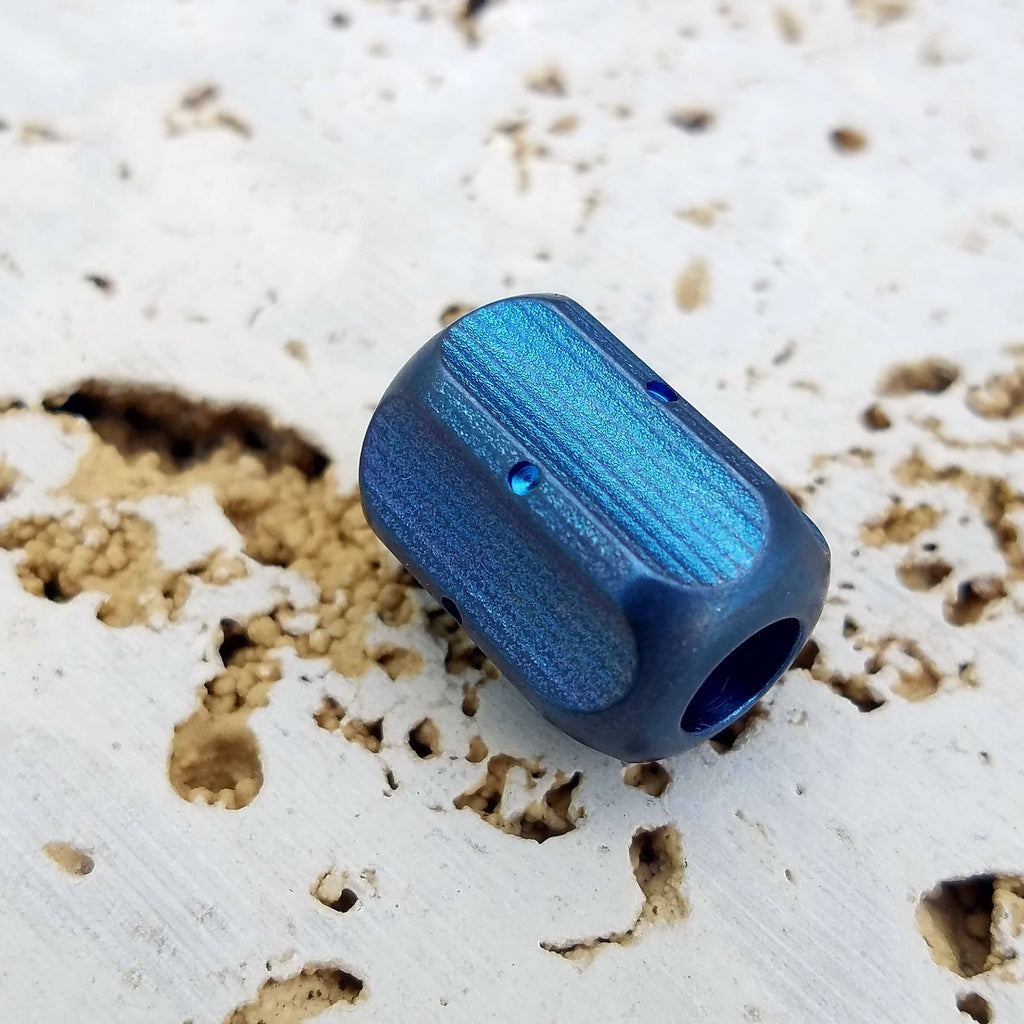 Titanium Hex Lanyard Beads - Ti Survival