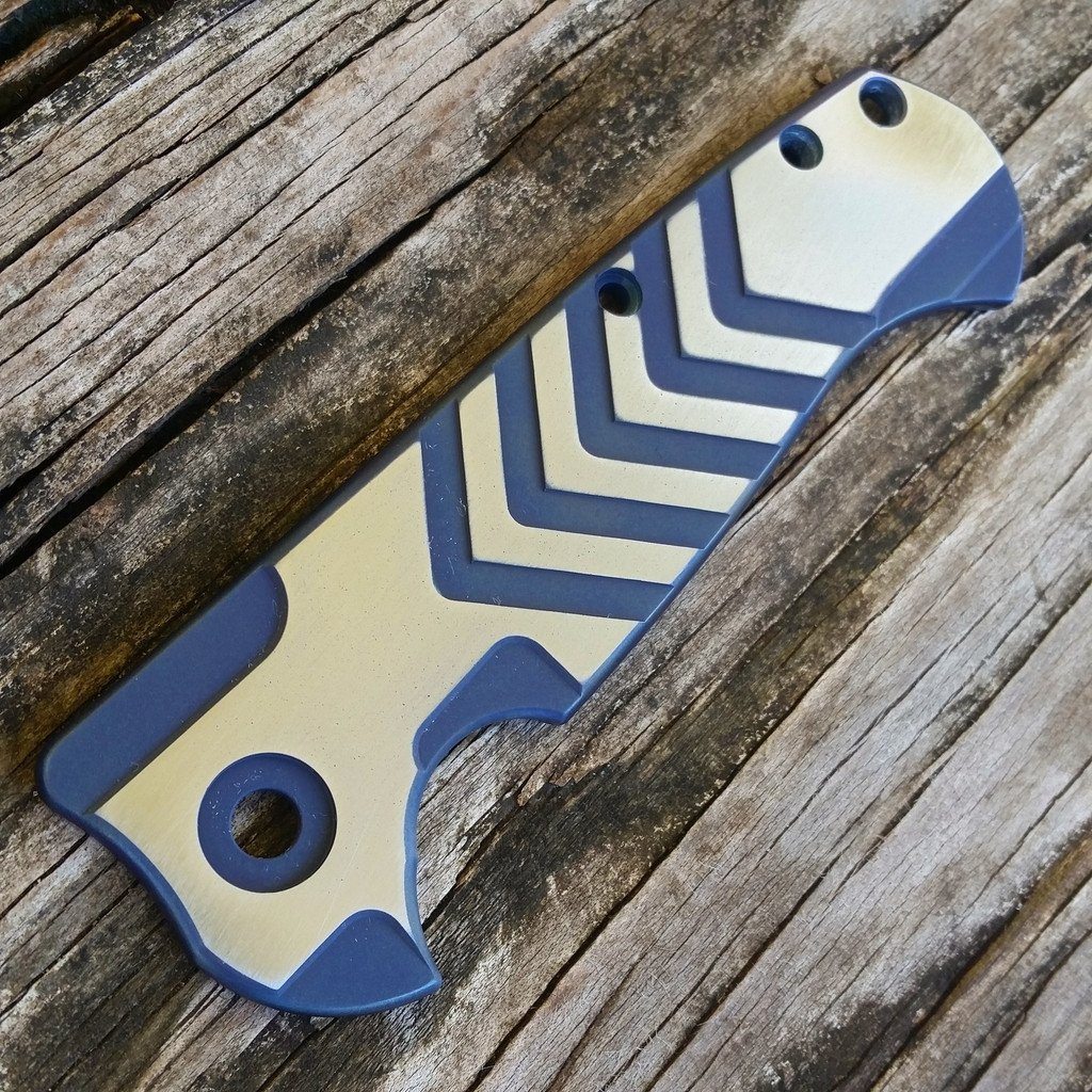 Titanium Knife Anodizing Services - Ti Survival