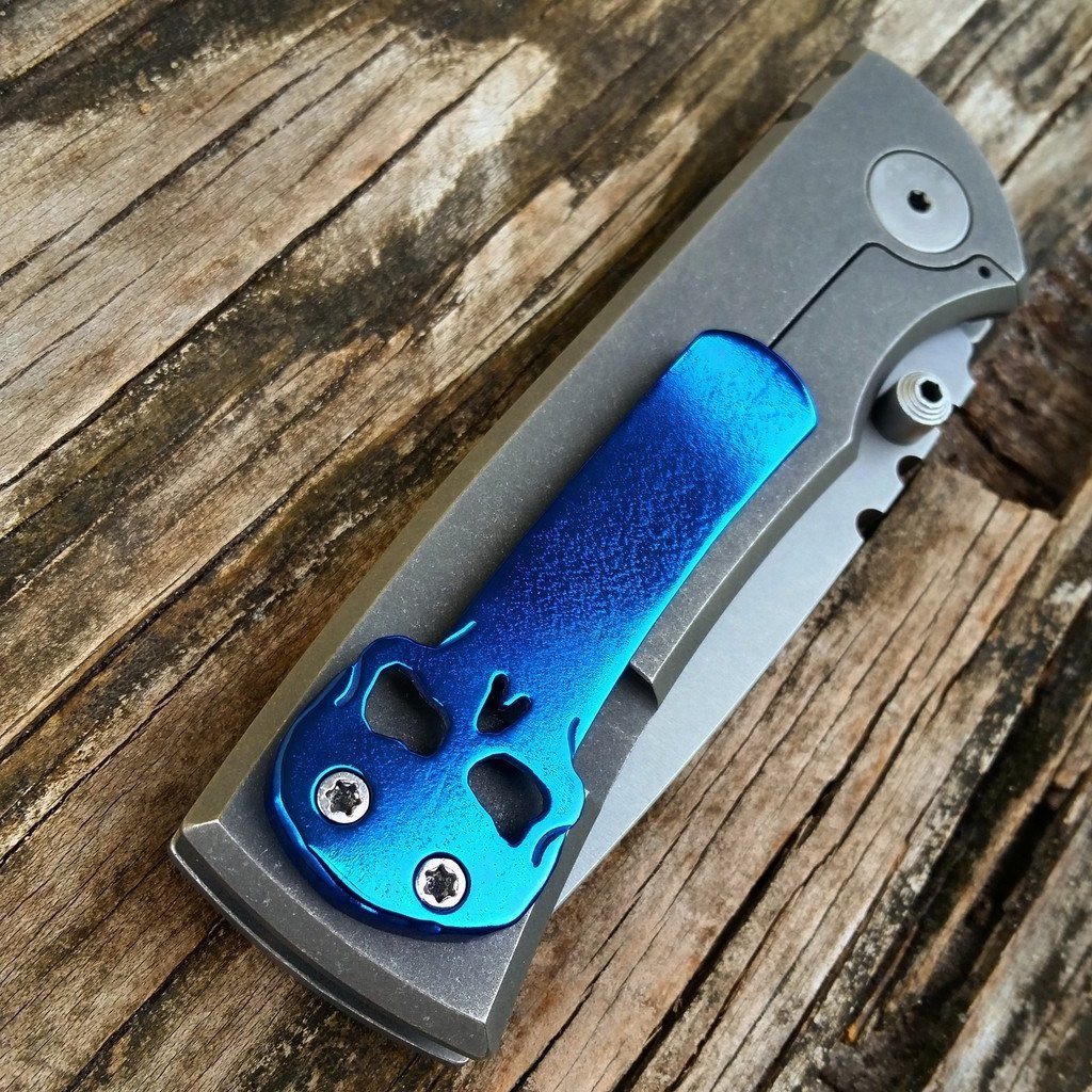 Titanium Knife Anodizing Services - Ti Survival