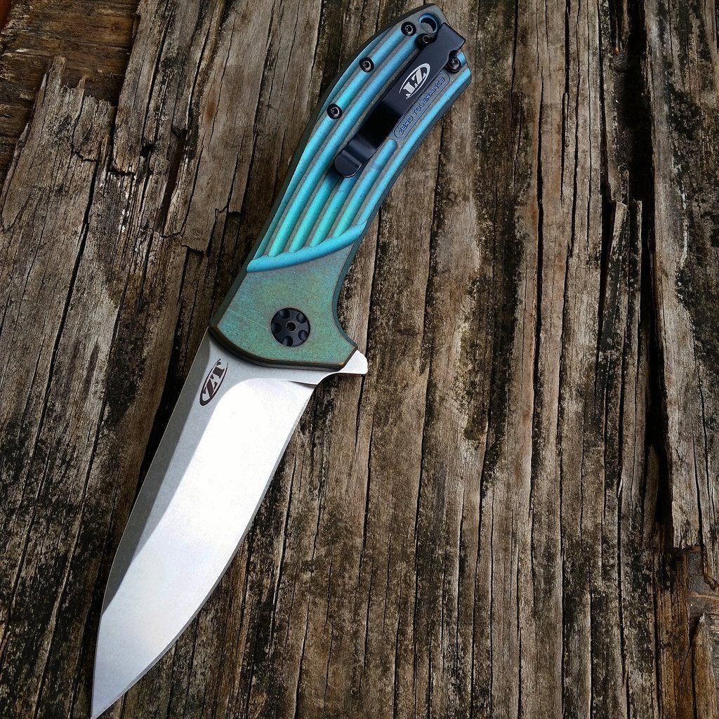 Titanium Knife Anodizing Services - Ti Survival